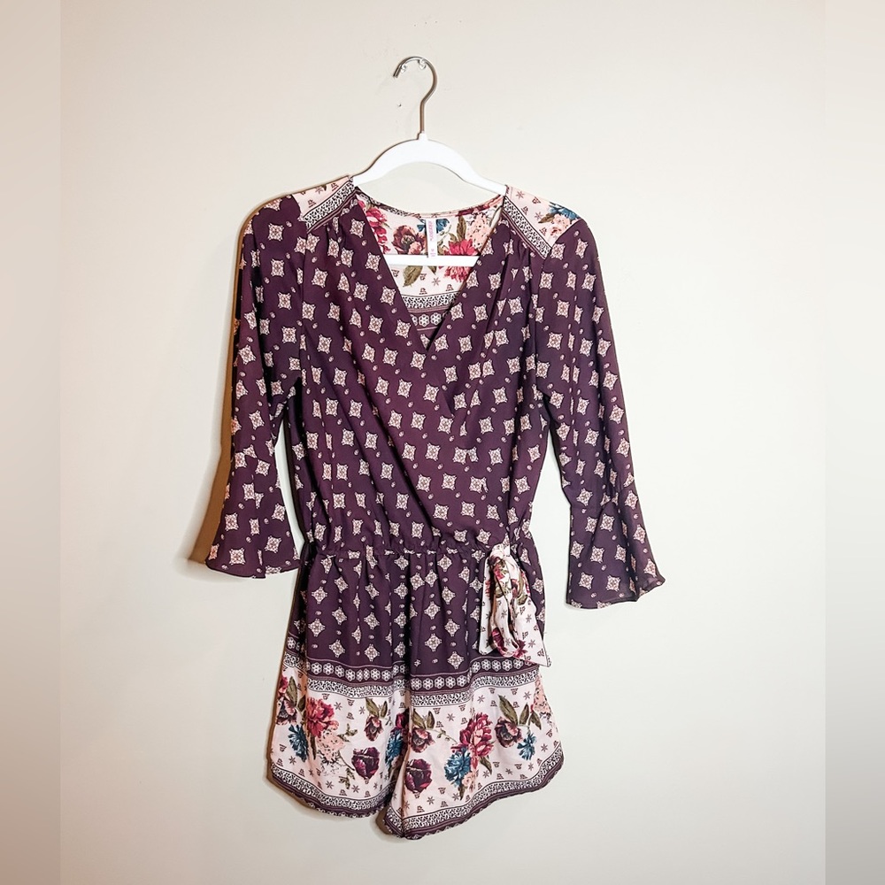 Cute Patterned Romper